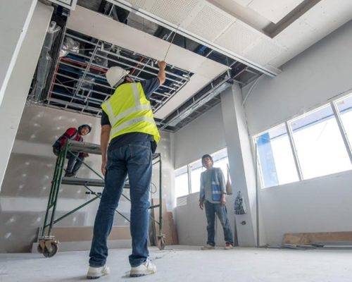 False Ceiling & Light Partitions Installation