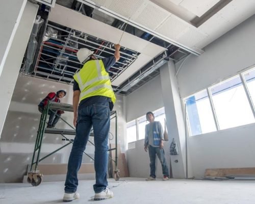 False Ceiling & Light Partitions Installation