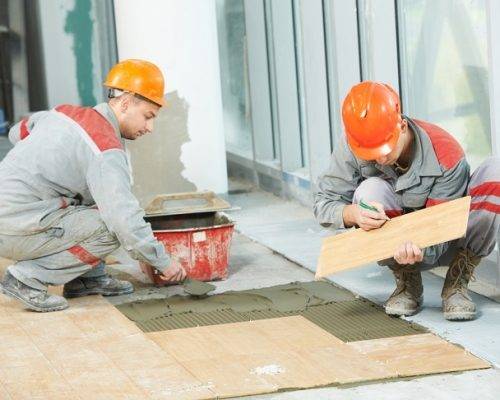 Floor & Wall Tiling Works